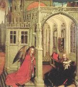 Robert Campin The Annunciation oil painting artist